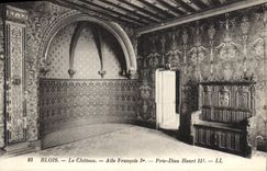 CPA Blois le Chateau Aile Francois I Prie Dieu Henri III 