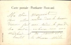 CPA Le Partage du Gateau 