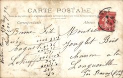 CPA Vive St Eloi Homme Forgeron