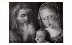 CPA Petit palais Paris La Sainte Famille par Albert Durer 