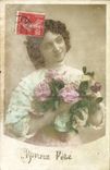 CPA Bonne Fete Femme
