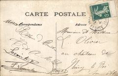 CPA Joyeuses Paques Femme