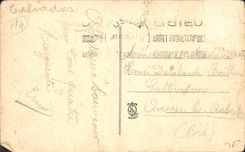 CPA La Chapelle des Carmelites de Lisieux Groupe sculpte dominant le Maitre Autel 