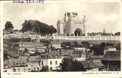 CPA Lisieux Vue partielle vers la Basilique 