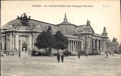 CPA Paris Le Grand Palais des Champs Elysees 