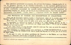 CPA Que par leur generosite empressee du sol beni de Lisieux 