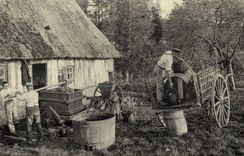 REPRO Normandie Fabrication du cidre 