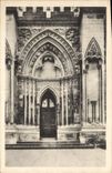 CPA Lisieux Un des portails de la Cathedrale Saint Pierre 