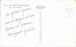 CPA La Basilique de Lisieux Vue d'ensemble 