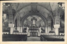 CPA La Basilique de Lisieux La Crpyte Le Choeur 