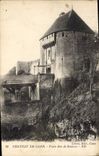 CPA Chateau de Caen Porte dite de Secours 