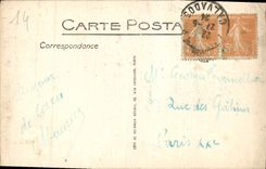 CPA Chateau de Caen Porte dite de Secours 