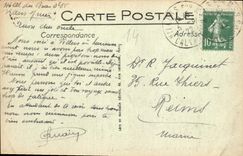 CPA Villers sur Mer Les Rochers Noirs