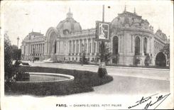 CPA Paris Champs Elysees Petit Palais 