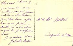 CPA Cannes Le Port et le Mont Chevalier 