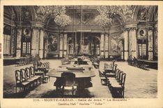 CPA Monte Carlo Salle de Jeux La Roulette 