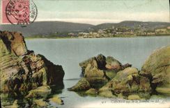 CPA Cannes vue de la Reserve 