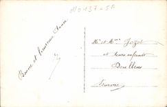 CPA Heureuse Annee Homme