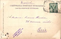 CPA Firenze Gall Pitti La Vergine col figlio Dettaglio Murillo 