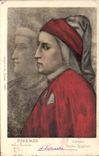 CPA Firenze Musee Nazionale Dante Alighieri