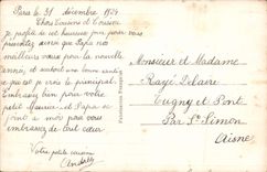 CPA Bonne Annee Enfant