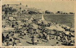 CPA Cannes Plage de la Croisette 