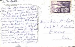 CPA Nice L'entree du Port vue des Jardins Theodore de Banville 