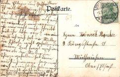 CPA Strasbourg Palais Imperial 