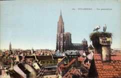 CPA Strasbourg Vue panoramique 