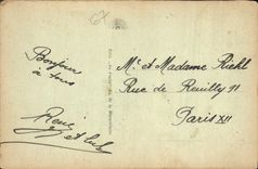 CPA Strasbourg Les Cigognes 