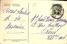 CPA Strasbourg Vue generale 