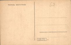 CPA Strasbourg Quai St Nicolas 