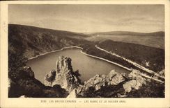 CPA Les Hautes Chaumes Lac Blanc et le Rocher Hans 