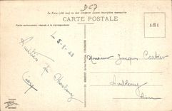 CPA Strasbourg A l'Orangerie Le Jet d'Eau et la Maison Alsacienne 