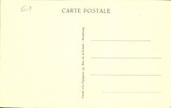 CPA Strasbourg Vue panoramique prise de l'Hopital 