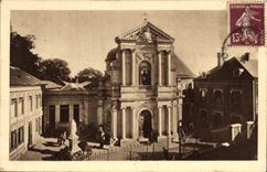 CPA La Chapelle des Carmelites de Lisieux La Facade 