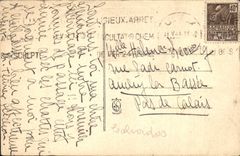 CPA Sainte Therese de l'Enfant Jesus en premiere communiante 