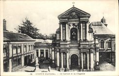 CPA Lisieux Calvados Le Carmel et la Chapelle 
