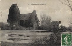 CPA L'Eglise de Cricqueboeuf 