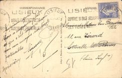 CPA Lisieux Maison du XVI dite de la Salamandre rue aux Fevres 