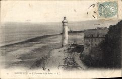 CPA Honfleur L'Estuaire de la Seine Phare