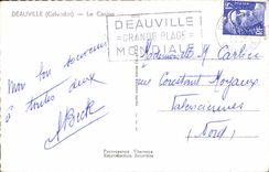 CPA Deauville Calvados Le Casino 