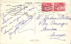 CPA Lisieux Calvados Interieur de la Cathedrale 