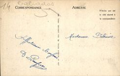 CPA Lisieux Detail du Vieux Manoir de la Salamandre 