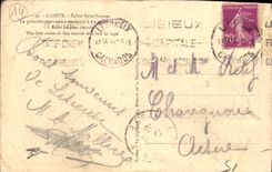 CPA Lisieux Eglise Saint Jacques 