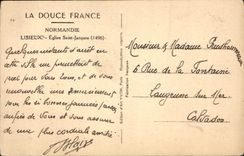 CPA Lisieux Eglise Saint Jacques 