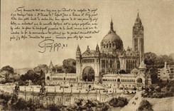 CPA Project de la Basilique de Sainte Therese de l'Enfant Jesus a Lisieux 