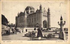 CPA Lisieux Calvados La Basilique 