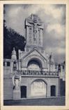 CPA La Basilique de Lisieux Le Chemin de Croix exterieur 