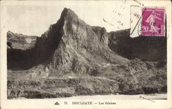 CPA Houlgate Les Falaises 
